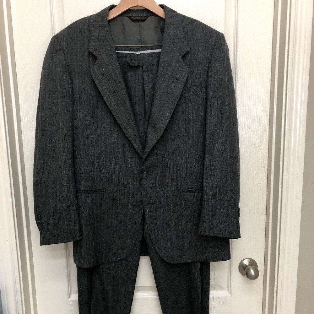 Gilbert & Lodge Men's Gray Career Suit 42R
